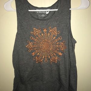 graphic tank top